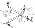 Тяга рулевая продольная AZ9925430010 А7 8*4 Тяга рулевая продольная AZ9925430010 А7 8*4
